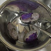 超级简单的糯米紫薯糍的做法图解1