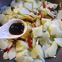 #外婆乡炒出火锅香#泡椒佛手瓜的做法图解7