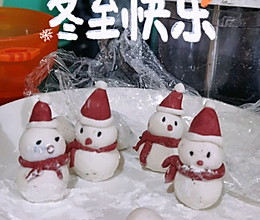 当冬至遇上圣诞→不妨来碗雪人汤圆的做法