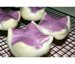 紫薯开花馒头＃发现粗粮之美＃的做法