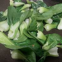 #合理膳食 营养健康进家庭#鸡汁上海青的做法图解3