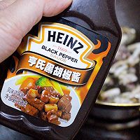 #安佳万圣烘焙奇妙夜#黑椒蘑菇焗南瓜的做法图解8