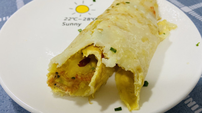 可以出摊了这个鸡蛋饼的做法