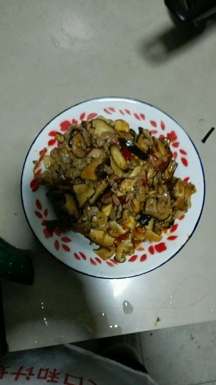 香菇炒肉片的做法