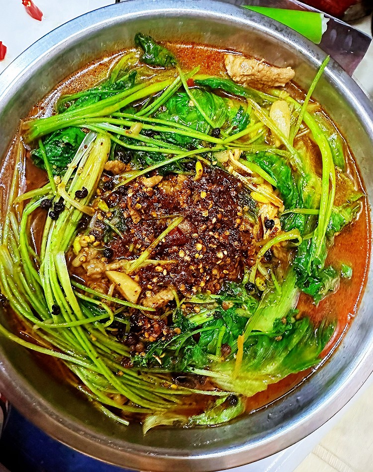水煮肉片#麻辣香的做法