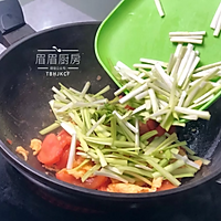 韭黄番茄炒蛋的做法图解6