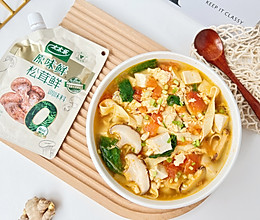 #夏日鲜味轻享健康#蘑菇番茄豆腐汤的做法