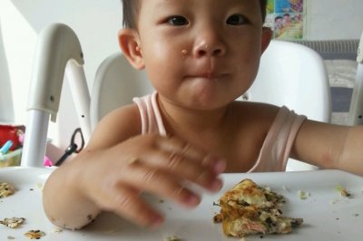 三文鱼蔬菜早餐饼