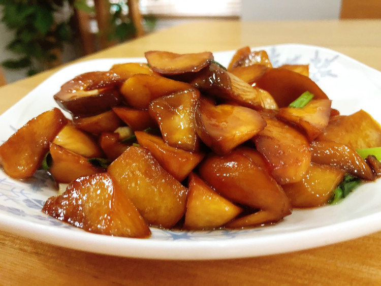 美味鸡腿菇的做法