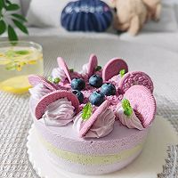 蓝莓薄荷慕斯蛋糕的做法图解5