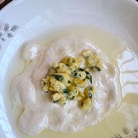 发面韭菜鸡蛋饼的做法图解5