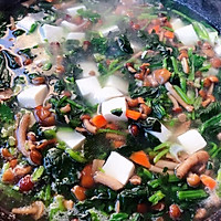 #餐桌上的春日限定#滑子蘑菠菜豆腐羹的做法图解8