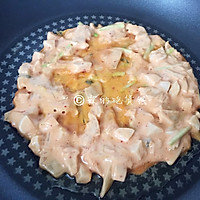 #10分钟早餐大挑战#韩式泡菜饼的做法图解8