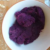 #餐桌上的春日限定#你怎么这么美＆山药紫薯饼的做法图解10