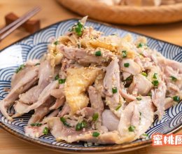 广式经典【姜葱鸡】咸香入味，超有鸡味！的做法