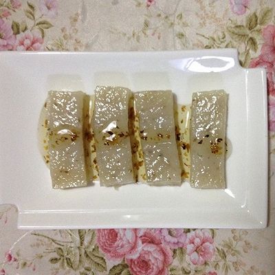 藕粉桂花糕