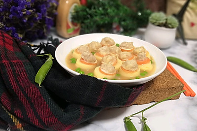 日本豆腐蒸肉末