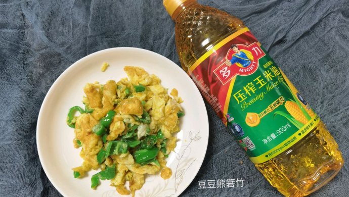 青椒炒鸡蛋