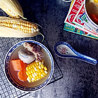 玉米胡萝卜猪骨汤的做法图解8