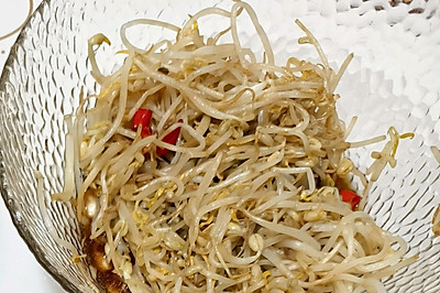 凉拌豆芽