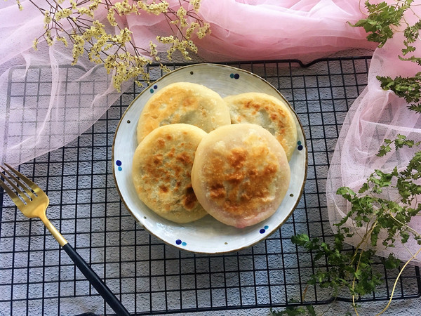 紫薯芋泥馅饼