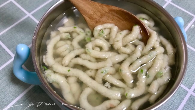 宝宝辅食 | 自制瘦肉虾蔬菜面的做法