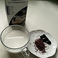 巧克力牛奶下午茶的做法图解1
