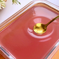 秋季专属甜品,红石榴果冻，抗氧化助消化的做法图解5