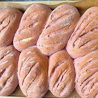 #刘畊宏女孩减脂饮食#减脂必备主食紫薯椰蓉全麦面包。的做法图解10