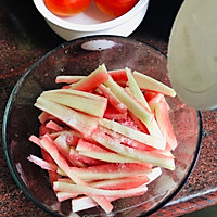 #童年不同样，美食有花样#凉拌西瓜皮的做法图解7