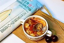 均衡营养番茄浓汤海鲜面的做法