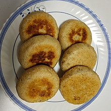 苹果派全麦发面饼