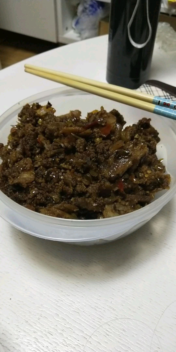 重庆渣海椒炒肉的做法
