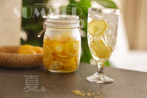 Marinate a can of lemon honey. Enjoy a cool lemon drink all summer