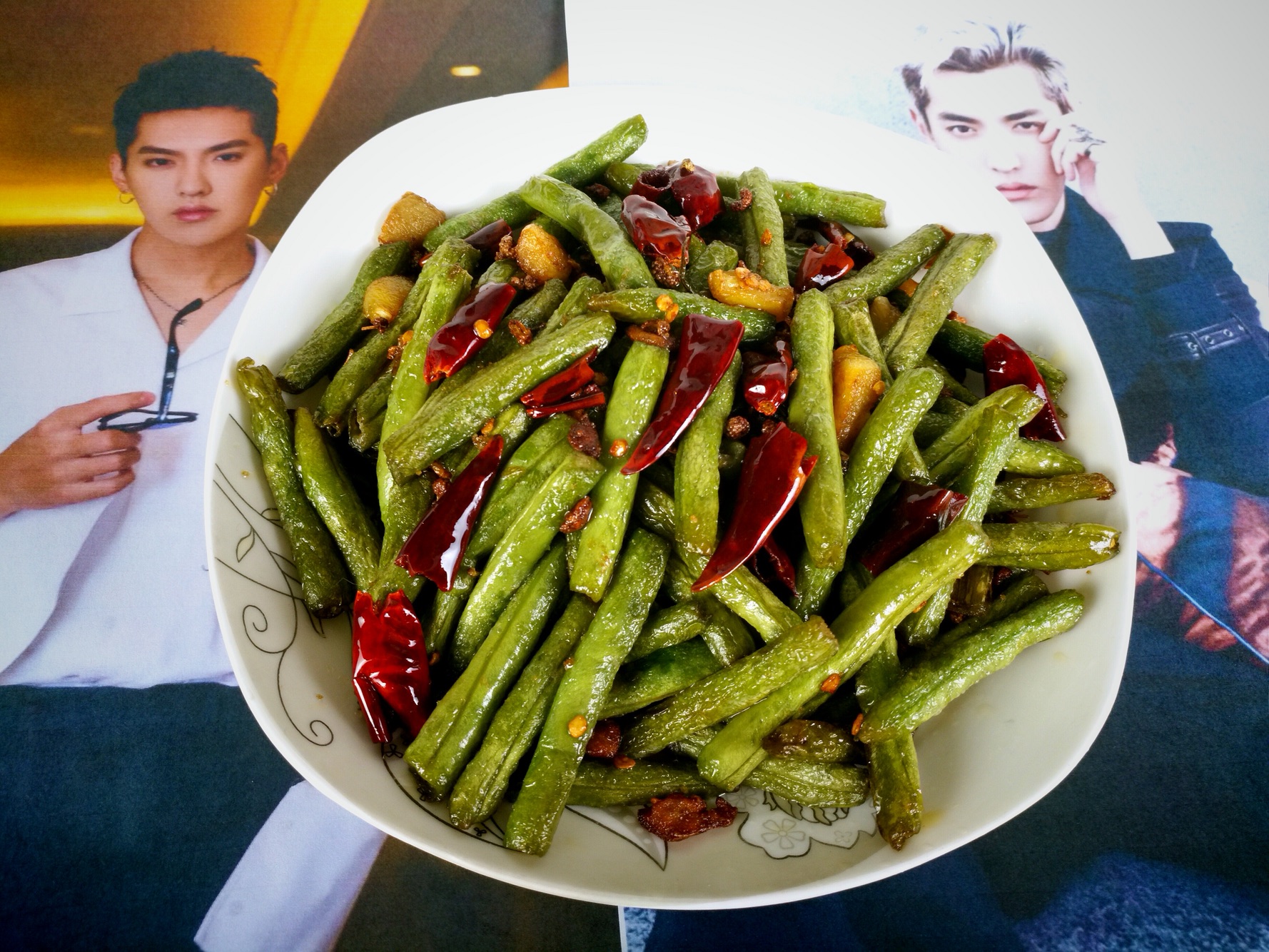 Stir fried beans