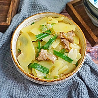 土豆清炒肉片·铖哥每天必点的一道菜#我们约饭吧#的做法图解8