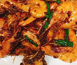 温州家常菜蒜蓉油焖大虾的做法