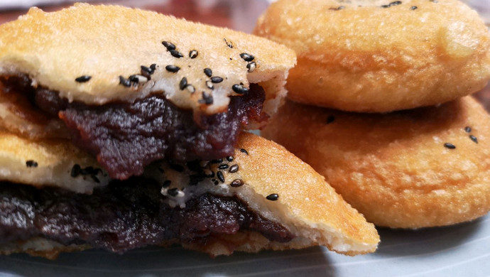 豆沙馅饼