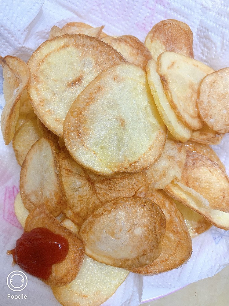 六一小零食之自制薯片的做法