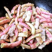 鲜肉炖花芸豆的做法图解6