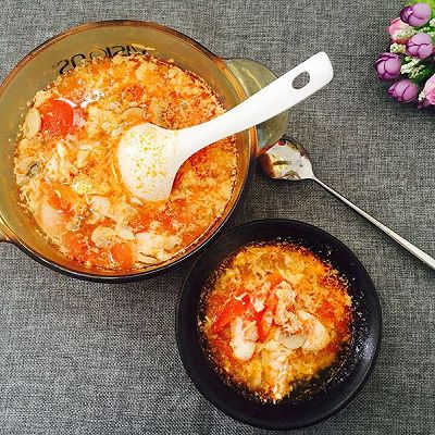 番茄鸡肉蘑菇汤