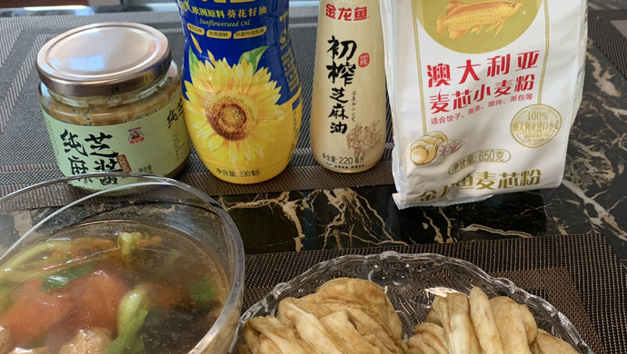 麻酱花卷