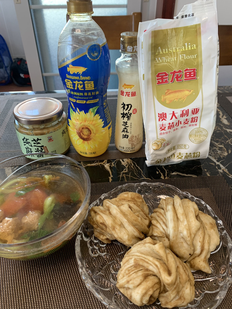 麻酱花卷的做法
