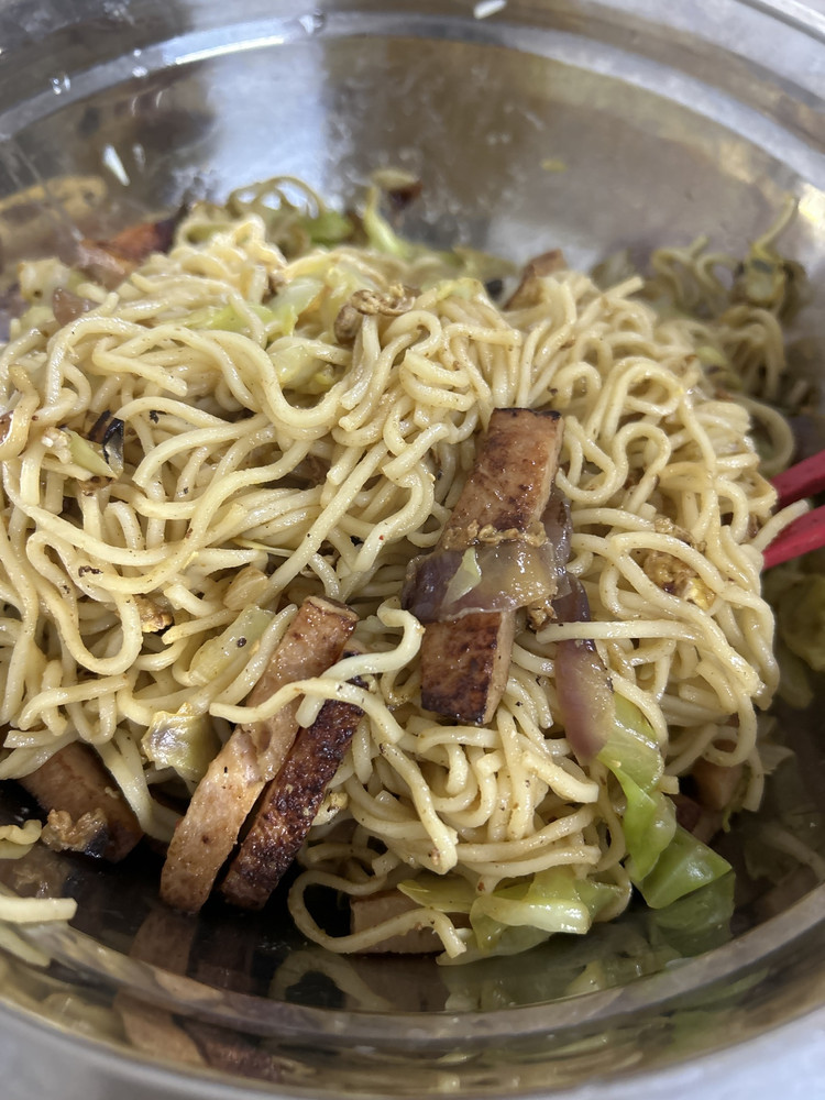 炒方便面的做法