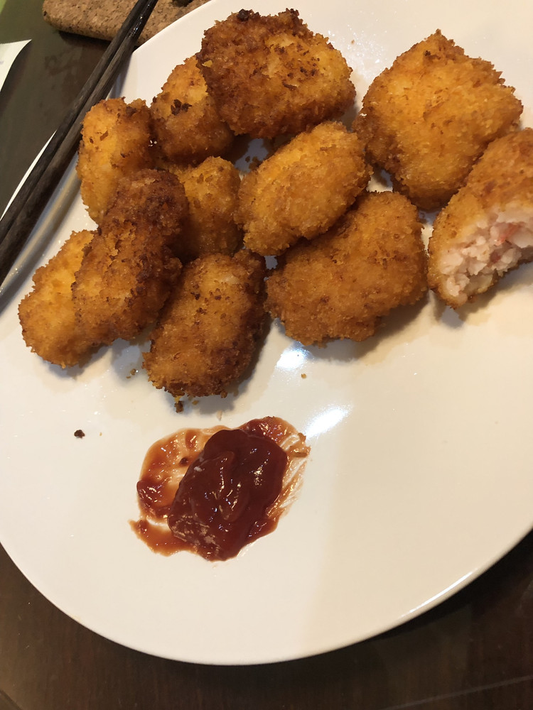 炸虾球（虾饼）的做法