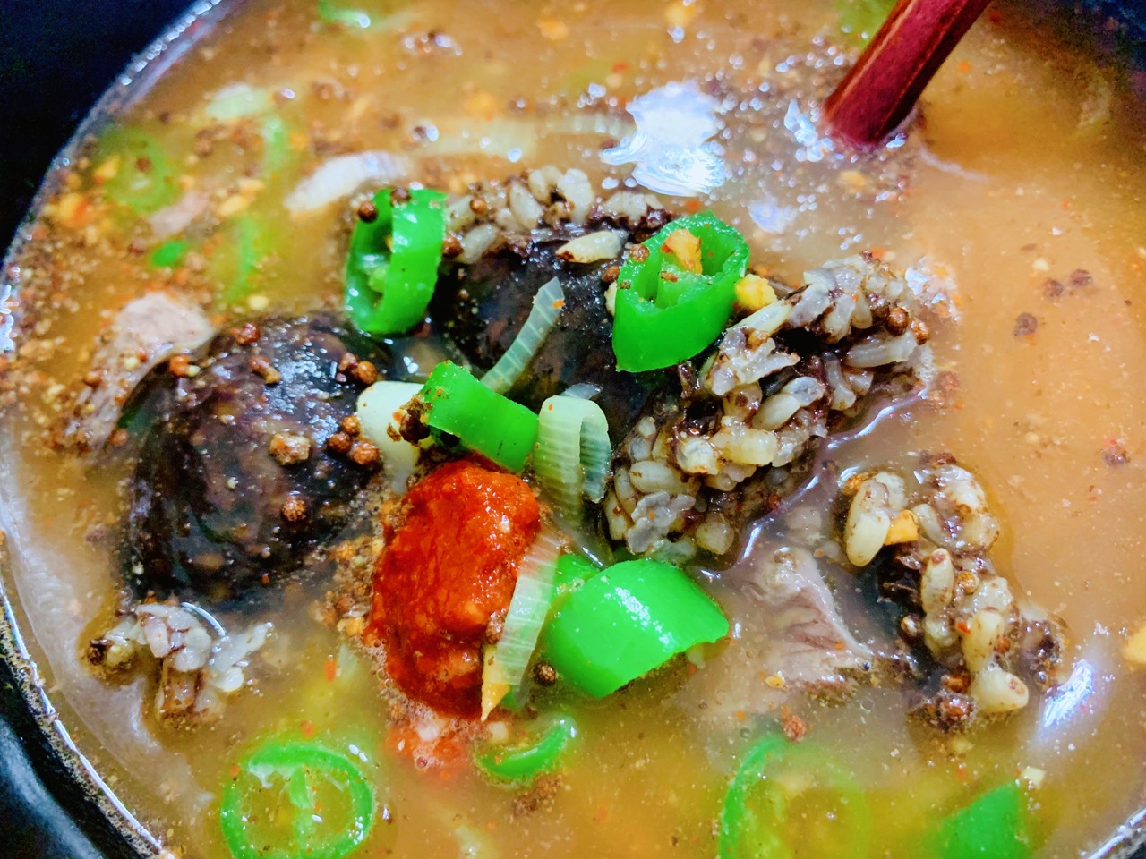 韩国经典美食丨米肠汤饭 - 哔哩哔哩