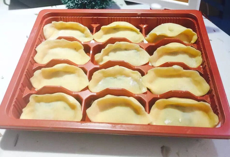 +喜庆彩饺#松下饭煲年味#的做法图解8