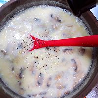 奶油蘑菇土豆浓汤的做法图解15