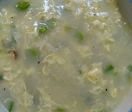 鸡蛋蚕豆汤的做法