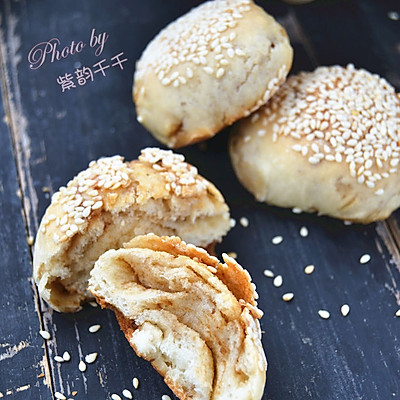 椒盐麻酱烧饼